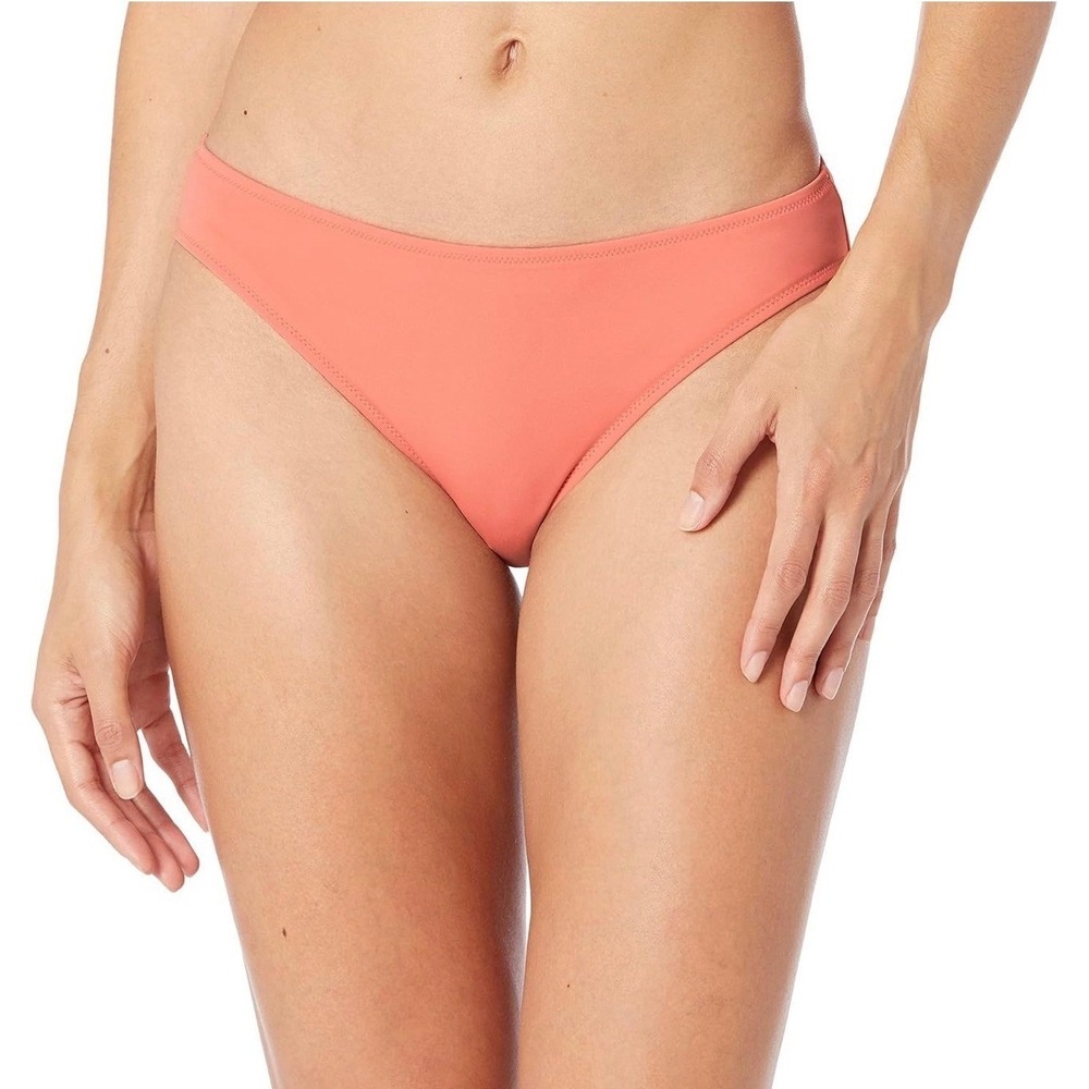 Amazon Essentials Womens Classic Bikini Swimsuit Bottom Coral Pink Large